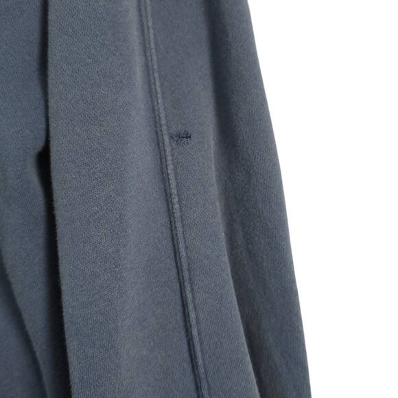 Abercrombie & Fitch Men's Size Large Blue Oversized Zip Up Hoodie - Picture 3 of 7